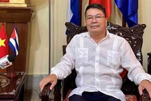 El embajador de Vietnam en Cuba, Le Thanh Tung (Foto: VNA)
