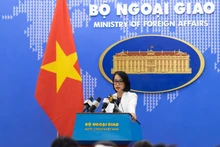 La portavoz del Ministerio de Relaciones Exteriores de Vietnam, Pham Thu Hang (Foto: VNA)