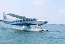 Un hidroavión de la empresa de aviación de Hai Au (Foto: Periódico Quang Ninh)