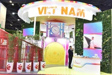 En el pabellón nacional de Vietnam (Foto: VNA)