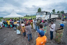 Apoyo alimentario al pueblo congoleño. (Foto: PMA)