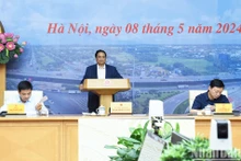 [Foto] Premier vietnamita preside 11ª reunión del Comité Directivo Estatal para obras y proyectos nacionales clave 
