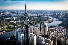 [Foto] Ciudad Ho Chi Minh después de 50 años de reunificación nacional a través de edificios y símbolos