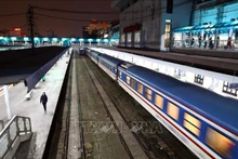 El ferrocarril de alta velocidad Norte-Sur. (Foto: VNA)
