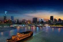 Un crucero por el apacible río Saigón (Fotografía: Revista Ilustrada de Vietnam)