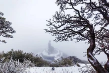 Sa Pa figura entre los pocos lugares de Vietnam donde a veces aparece nieve y hielo en invierno (Fotografía: VNA)