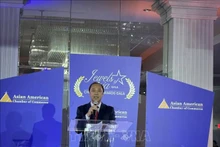 El embajador vietnamita en Estados Unidos, Nguyen Quoc Dung, en el evento (Foto: VNA)