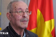 El presidente de la Asociación de Amistad Argelia-Vietnam (AVFA), Cherfaoui Tayeb. (Foto: VNA)
