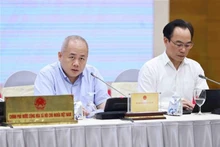 El viceministro de Planificación e Inversión Do Thanh Trung habla en el evento (Fuente:VNA)