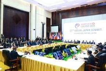 En la 27ª Cumbre Asean-Japón (Foto: VNA)