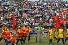 Juegos folklóricos de los vietnamitas en el Nuevo Año Lunar