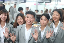 La sonrisa de las fútbolistas vietnamitas (Foto: VFF)
