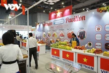 Espacio de exposición de Vietnam en la Feria (Foto: VOV)