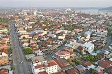 Escena de la ciudad laosiana de Pakse (Foto:VNA)