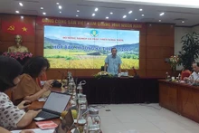 En la conferencia de prensa del Ministerio de Agricultura y Desarrollo Rural. (Foto: VNA)