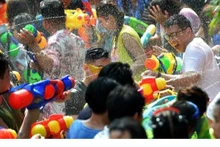 El festival Songkran en Tailandia. (Fotografía: VNA) 