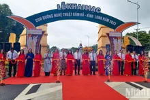 Escena de la inauguración.