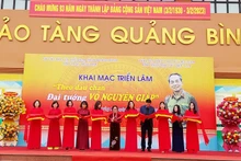 Inauguran en provincia vietnamita exposición sobre el general Vo Nguyen Giap.