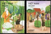 Promueven cuentos de hada vietnamitas en sellos postales