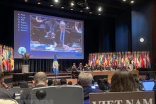 La sesión de apertura de la quinta conferencia de revisión de la Convención sobre Armas Químicas en La Haya, Países Bajos. (Fotografía: VNA)