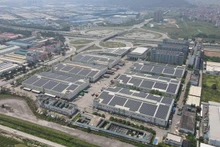 Proyecto de energía solar en la fábrica de CME en la fábrica Foxconn Bac Giang.