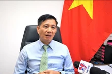 El embajador vietnamita en Malasia, Dinh Ngoc Linh, concede una entrevista a la Agencia Vietnamita de Noticias. (Fotografía: VNA)