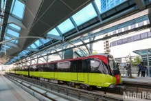 [Foto] Panorama del intercambiador ferroviario urbano de Hanói