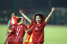 Jugadoras de la selección nacional vietnamita. (Fotografía: VNA)