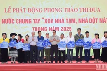 [Foto] Premier vietnamita asiste al lanzamiento de movimiento social