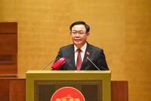 El presidente de la Asamblea Nacional de Vietnam, Vuong Dinh Hue. (Fotografía: Nhan Dan)
