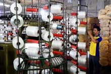 Alemania apoya la industria textil de Vietnam. (Fotografía: VNA)