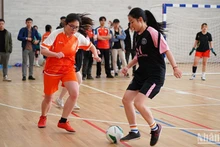 Impresionante Festival de Deporte Estudiantil en San Petersburgo.