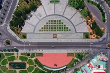Plaza Nguyen Tat Thanh desde arriba. (Fotografía: vnexpress.net)