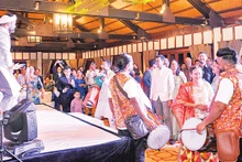 La boda de una pareja india se celebró en Furama Resort, Da Nang. (Fotografia: Nhan Dan)