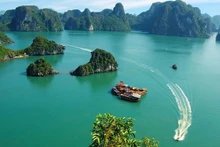 La bahía de Bai Tu Long, Quang Ninh.