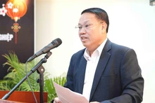 Phi Van Mai, presidente de la Asociación de Vietnamitas en la provincia laosiana de Oudomxay. (Fotografía: VNA)