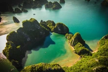 La instantánea "Bahía de Ha Long" del fotógrafo Vo Rin. (Foto: Comité organizador)