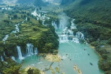 La cascada de Ban Gioc. (Fotografía: VNA)