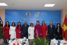 Delegados participantes en la cita. (Fotografía: VNA)