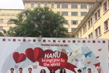 Estudiantes de la Universidad de Hanói. (Fotografía: VNA)