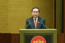 El nuevo presidente de la Asamblea Nacional de Vietnam, Tran Thanh Man. (Fotografía: VNA)