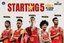 La selección nacional de baloncesto de Vietnam.