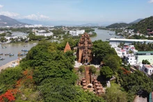 El torre Ponagar en Nha Trang, Khanh Hoa. (Fotografía: VNA)
