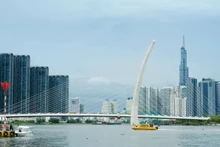 El río Saigón. (Fotografía: Nhan Dan)