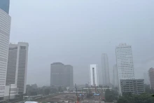 Grave contaminación del aire en la ciudad de Yakarta. (Fotografía: VNA)