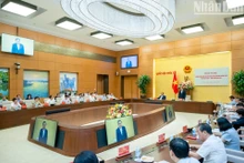 [Foto] Conferencian entre Comité del Partido de Asamblea Nacional y Comisión Directiva de Asuntos del Partido del Gobierno