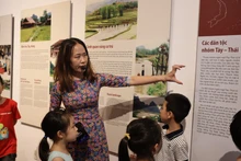 Numerosas actividades culturales en Museo de Etnología de Vietnam. (Fotografía: Nhan Dan)