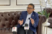 Fadli Zon, titular del Comité de Cooperación Interparlamentaria del Consejo de Representantes del Pueblo Indonesio. (Fotografía: VNA)