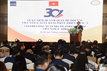 [Foto] Premier vietnamita asiste al 30 aniversario de asociación Vietnam-BAD