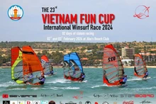 El XXIII torneo internacional de surf a vela. (Fotografía: dulichbinhthuan.com.vn)